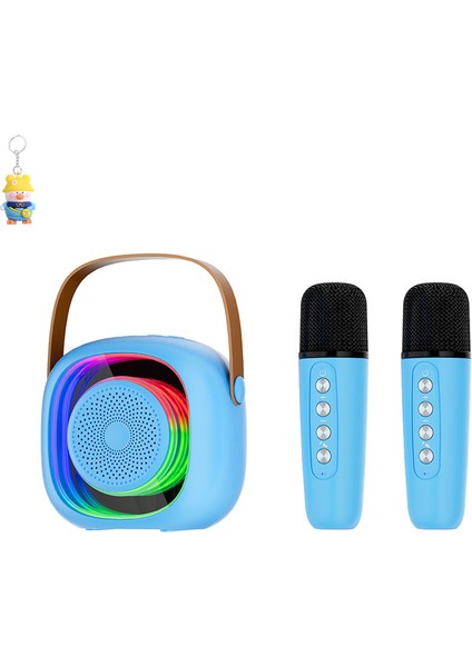 K10 Karaoke Mikrofon Bluetooth Ses Taşınabilir Bölünmüş Kablosuz Mikrofon Ev Karaoke Sesi (Yurt Dışından)