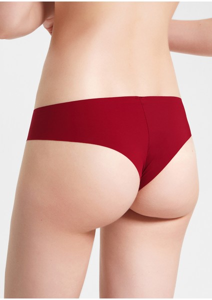 Invisible Brazilian String Külot - Bordo modelleri