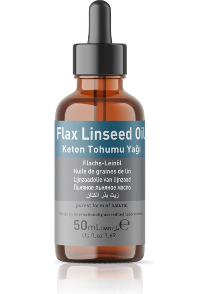 Keten Tohumu Yağı Saf 50ML