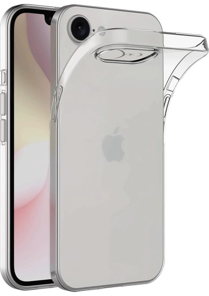 Apple iPhone 16E Kılıf Lüx Şeffaf Silikon