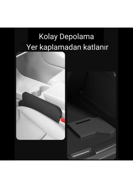 Tesla Model 3 Model Y Için Katlanabilir Sehpa Araç Tepsisi Tesla Bardak ve Telefon Tutucu Stand indirimleri