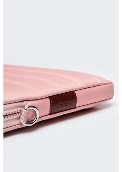 Su Geçirmez Kumaş Laptop Kılıfı 15.6 & 16 Inç Pembe fırsatları