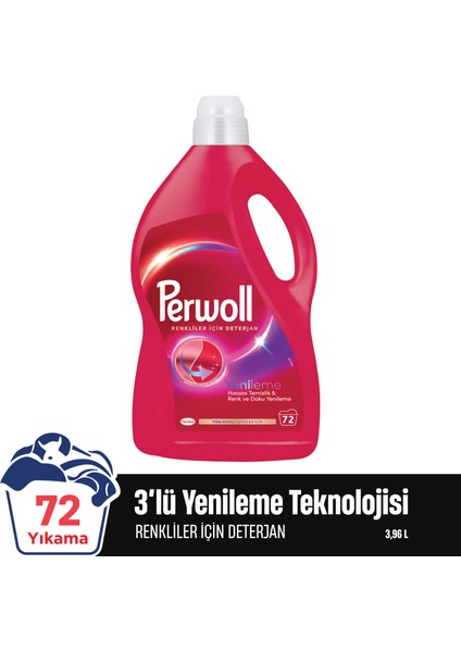 Renkli Hassas Sıvı Bakım Deterjanı 3.96L (72 Yıkama)