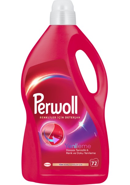 Renkli Hassas Sıvı Bakım Deterjanı 3.96L (72 Yıkama) indirimleri