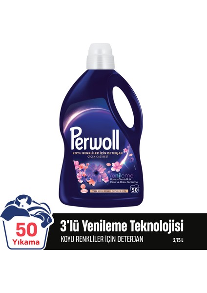 Koyu Renkliler İçin Hassas Sıvı Bakım Deterjanı 2.75L (50 Yıkama)