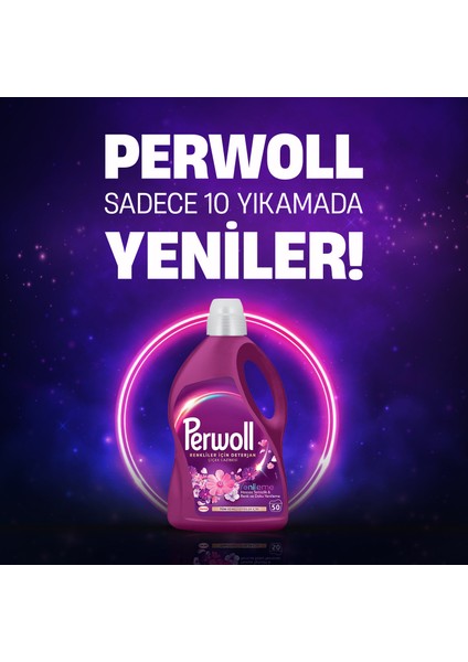 Çiçek Cazibesi Renkliler İçin Hassas Sıvı Bakım Deterjanı 2.75L (50 Yıkama)