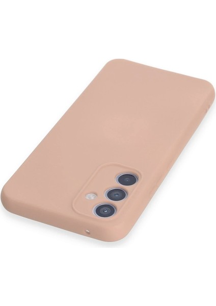 Samsung Galaxy A54 5g Kılıf Nano Içi Kadife Silikon - Pudra