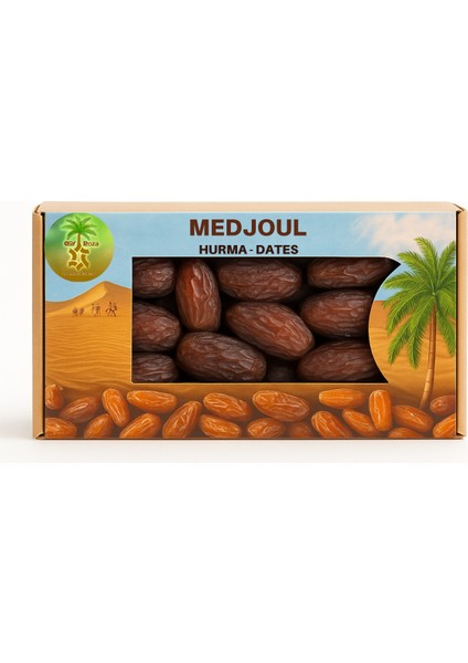 Medjoul Hurma / Kudüs Hurması 500 Gram | Premium Kalite, Large Boy
