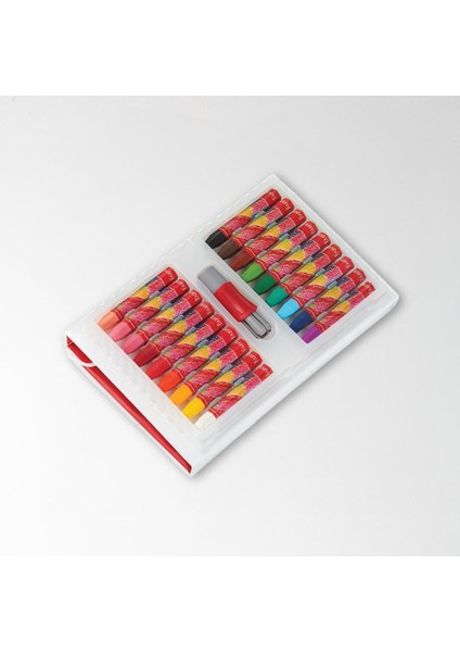 Faber Castell Plastik Çantalı Tutuculu Pastel Boya 18 Renk fiyatları