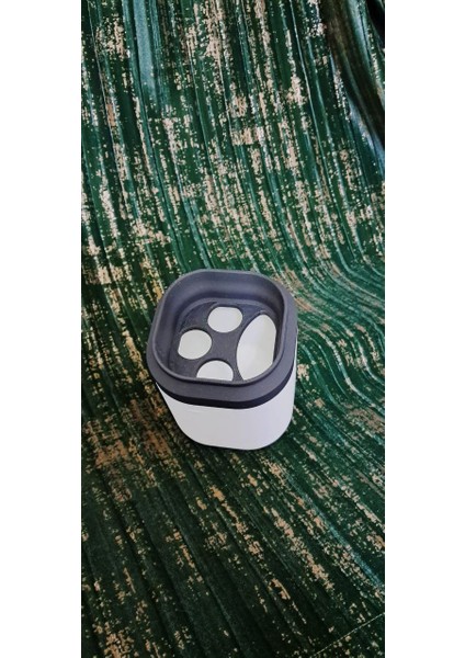 Almila 3D Pla Malzemeden Diş Fırçası ve Macunu Düzenleyici – 130 mm Yükseklik, Banyo Organizeri