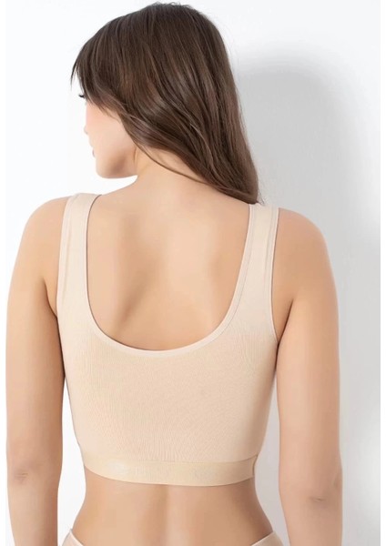 Kadın Bambu Kalın Askılı Pedli Büstiyer fiyatları