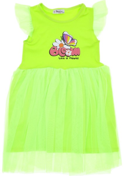 Kız Çocuk Elbise Baskılı