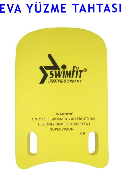 Eva Yüzme Tahtası 45 cm / Swimfit Eva Swimming Kick Board