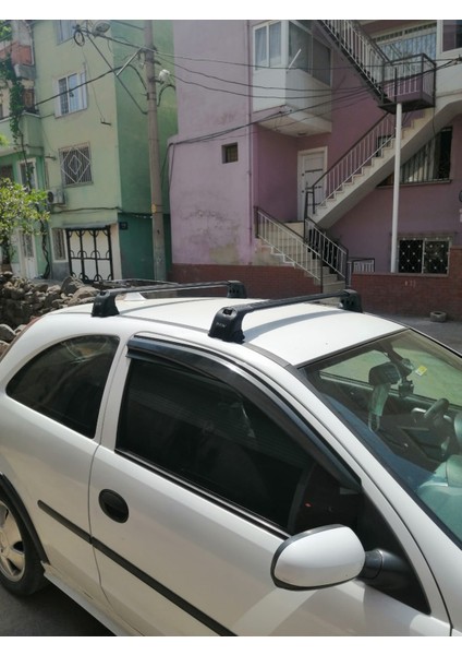 Opel Corsa C 2001-2007 Portbagaj Taşıyıcı Ara Atkı Aparatı Paw Pro 3 Gri indirimleri