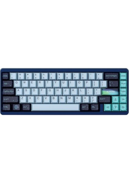 Muse65 HE Aurora %65 TTC King of Magnetic RGB Manyetik Switch 8K Hz Hall Effect Hotswap Mekanik Gaming Klavye