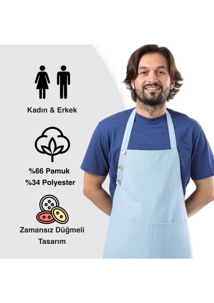Boyun Ayarlı, Su Geçirmez, Cepli Şef, Aşçı, Mutfak Önlüğü , Cafe, Barista, Kuaför, Ressam ve Çiçekçi Önlükleri fiyatları