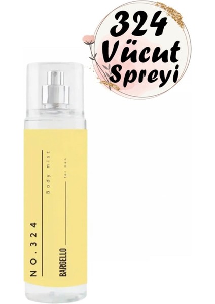 NO.324 Vücut Spreyi - Body Mist 210 ml Kadın Women 210 ml