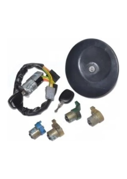 HLC600081 HLC600081 Kontak Anahtar Seti Kontak 5 Sıfre Depo Kapağı Kangoo 03 7701472589