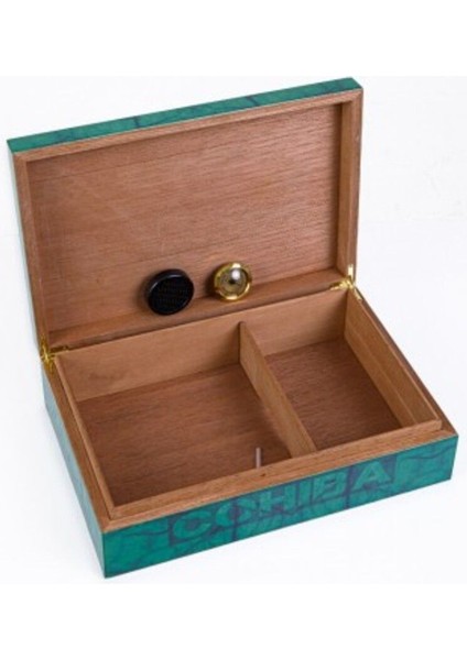 Puro Humidor - Yeşil Lake, Sanatsal Desenli Özel Kutu - PHUM0196 modelleri