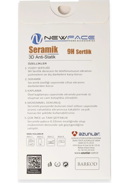 Oppo A16 3D Antistatik Mat Seramik Nano Ekran Koruyucu indirimleri