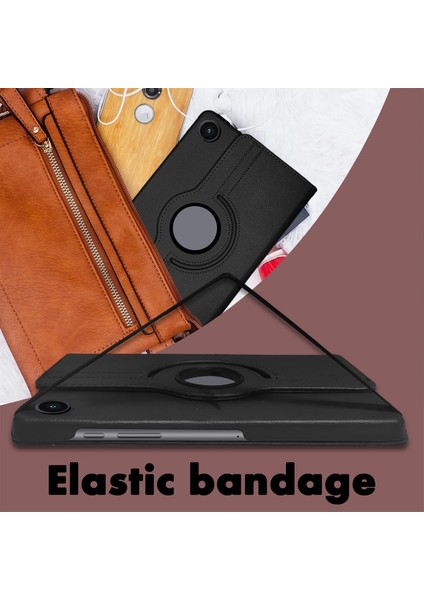 Lenovo Tab TB311FU 10.1" Inç Tablet Kılıf 360 Dönebilen Standlı Kapaklı + Ekran Koruyucu Cam + Kalem 3lü Set modelleri