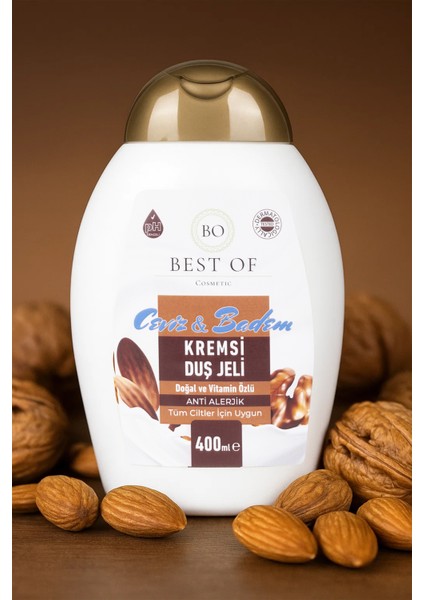 Nemlendirici Ceviz & Badem Duş Jeli 400 ml modelleri