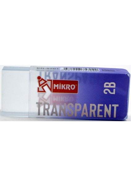 Büyük Boy Transparent Şeffaf Silgi 5 Adet ER-5701 fırsatları