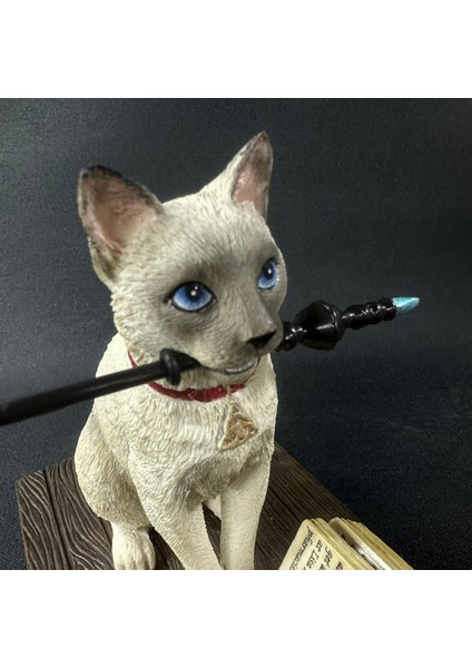 Hokus Pokus Sihirli Değnek Siyam Kedisi Veronese Design Heykelcik fırsatları