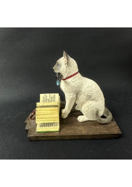 Hokus Pokus Sihirli Değnek Siyam Kedisi Veronese Design Heykelcik indirimleri