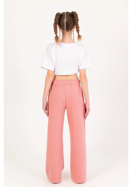 Kız Çocuk Düğme Detaylı Pantolon fırsatları