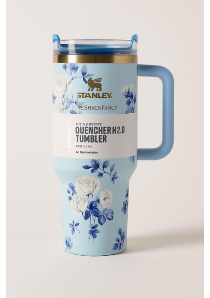 Quencher Pipetli Termos Bardak 1.18 Lt Loveshackfancy