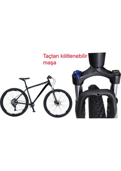 Ng Team 100-8 29HD 21 Kadro Hidrolik Disk Fren Dağ Bisikleti (180 cm ve Üstü Boy)