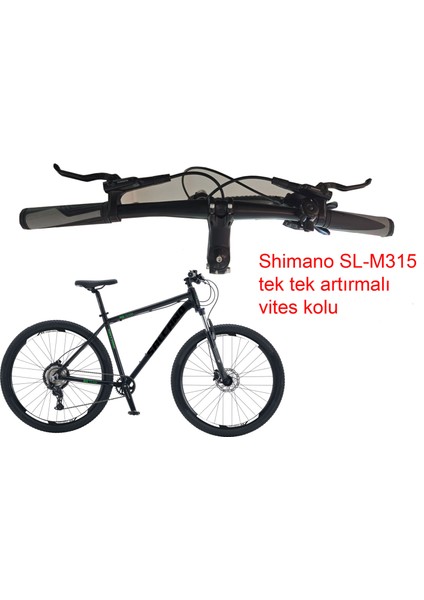 Ng Team 100-8 29HD 21 Kadro Hidrolik Disk Fren Dağ Bisikleti (180 cm ve Üstü Boy)