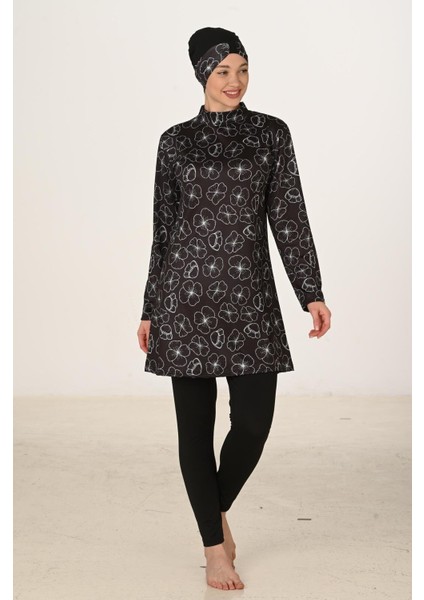 Tam Kapalı Likralı Tesettür Mayo 3413 indirimleri