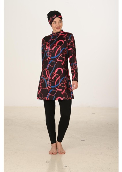 Tam Kapalı Likralı Tesettür Mayo 3408 fiyatları