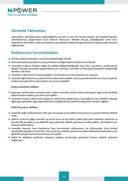 12 kVA Monofaze Portatif Benzinli Jeneratör NG12E indirimleri