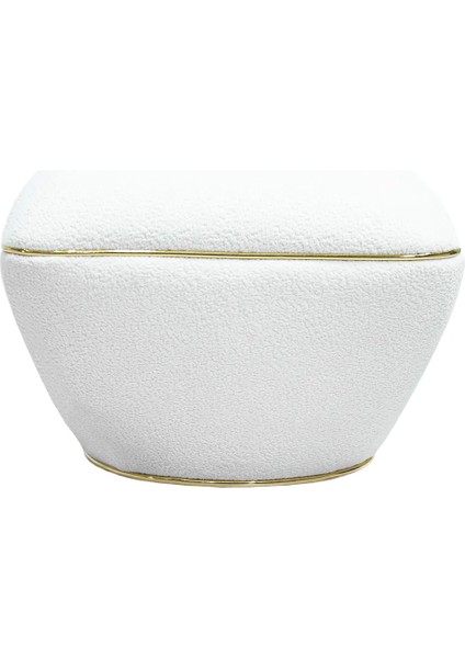 Lulu Coco Kumaş Bohem Puf, Beyaz fiyatları