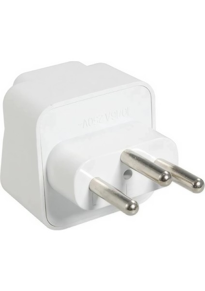 Isviçre Uyumlu 3 Pin Seyahat Priz Adaptörü 🔌 Avrupa Fransa Tip J Dönüştürücü