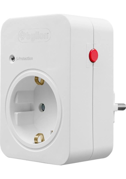 Şok ve Akım Korumalı Fiş Priz Beyaz 720J