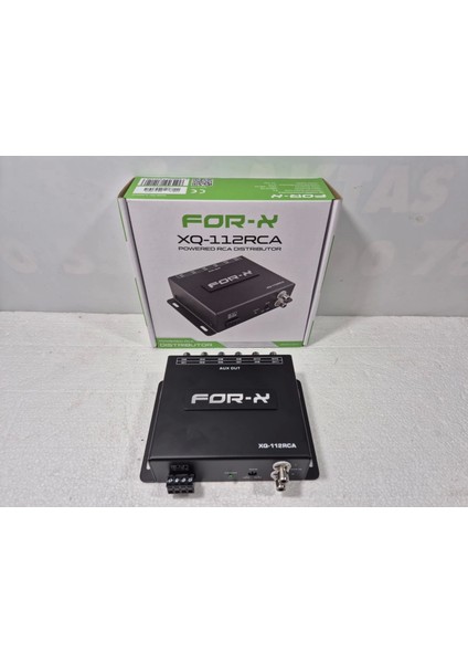 Amfi Çıkışı Çoğaltıcı - For-X XQ-112RCA - 2 Amfi Çıkışlı Teybi 12 Amfi Çıkışlı Yapma