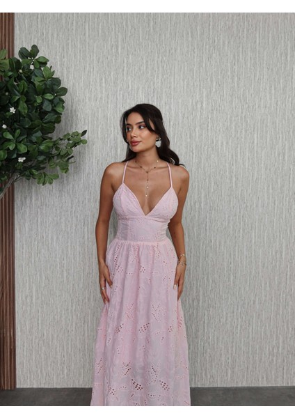 Sırt Bağlamalı Fisto Elbise modelleri