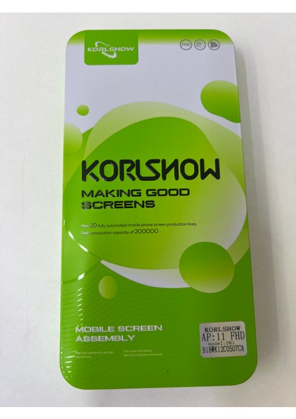 Korlshow Apple iphone 11 Fhd Ekran fırsatları