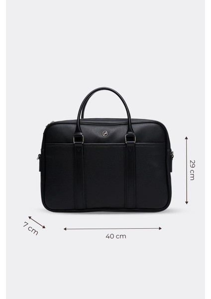 Siyah Laptop Evrak Çantası Unisex modelleri