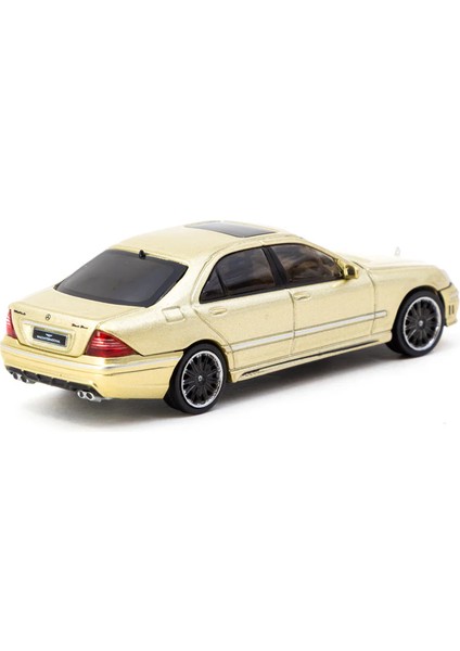 Works 1:64 Mercedes-Benz S-Class Wald Gold Cldc Special Edition Diecast Model Araba modelleri