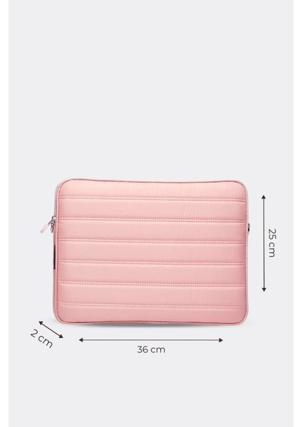 Macbook Air Pro 13.3 & 14 İnç Su Geçirmez Laptop Kılıfı Pembe fırsatları