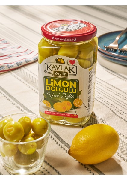 Kavlak Limon Dolgulu Yeşil Zeytin 450 gr Cam Kavanoz indirimleri