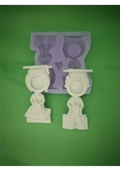 Mezuniyet Magnet Silikon Kalıp