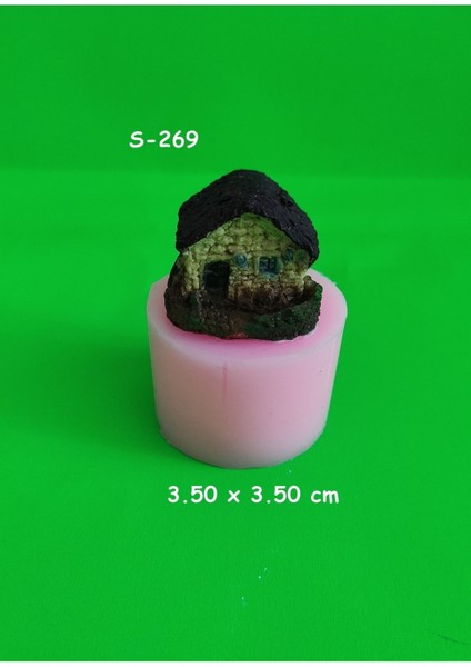 Eski Ev Teraryum Obje Silikon Kalıp