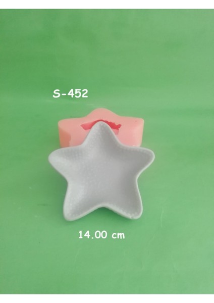 Yıldız Sunumluk (14 Cm) Silikon Kalıp