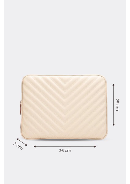 Macbook Air Pro 13.3" & 14" Inç Laptop Kılıfı Bej modelleri